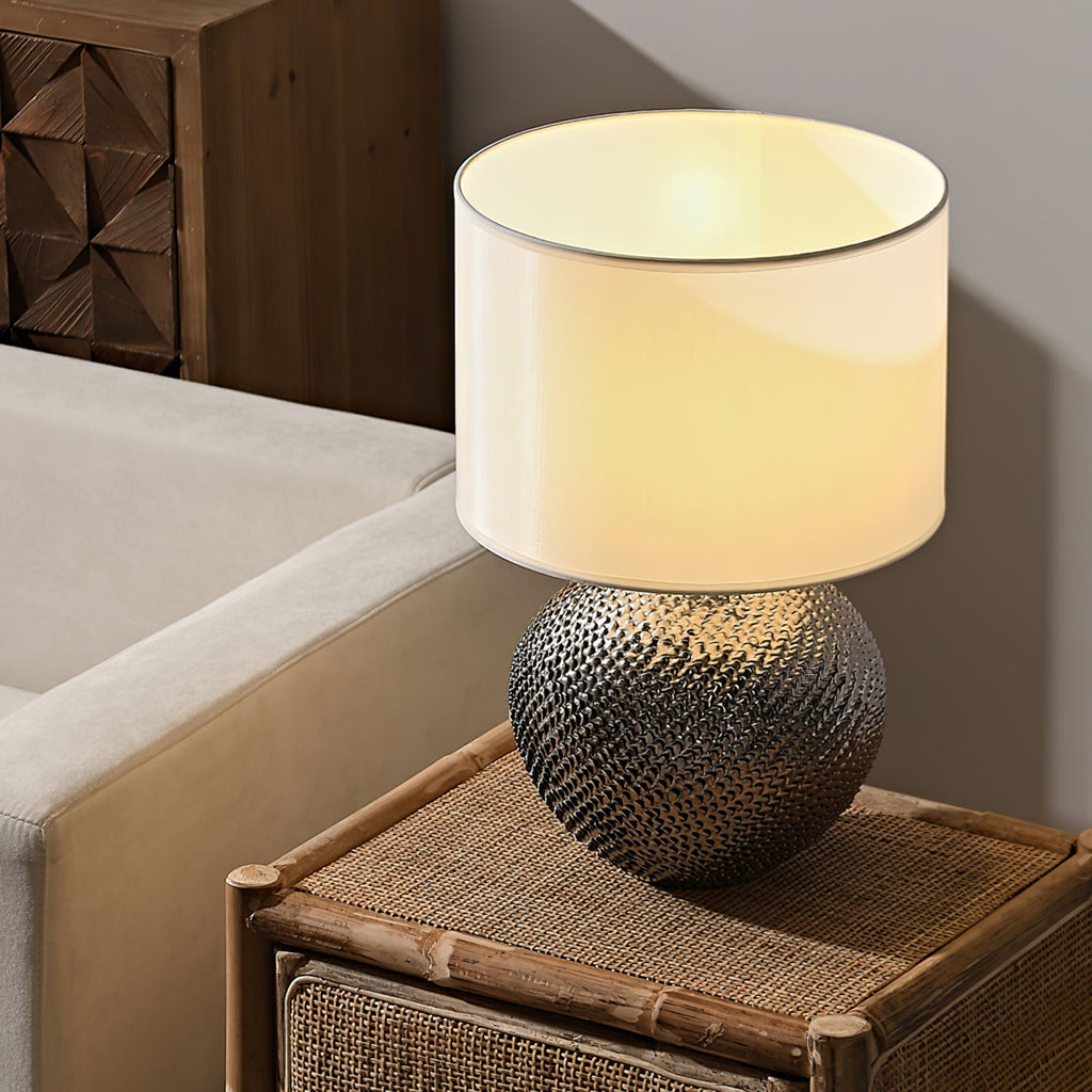 FENWICK TEXTURED EARTHENWARE LAMP