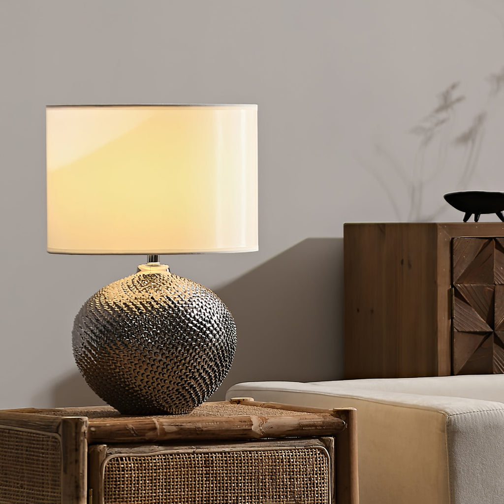 FENWICK TEXTURED EARTHENWARE LAMP