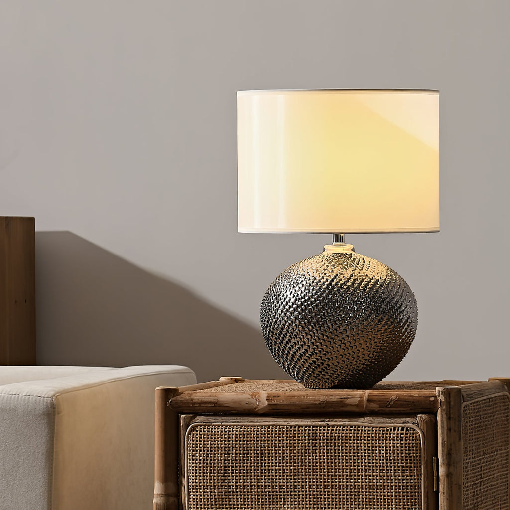 FENWICK TEXTURED EARTHENWARE LAMP