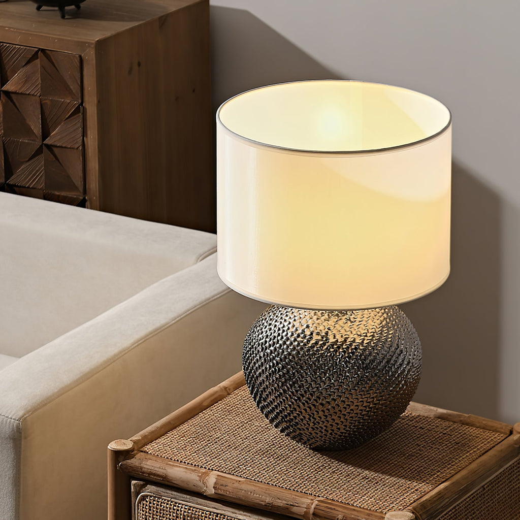FENWICK TEXTURED EARTHENWARE LAMP