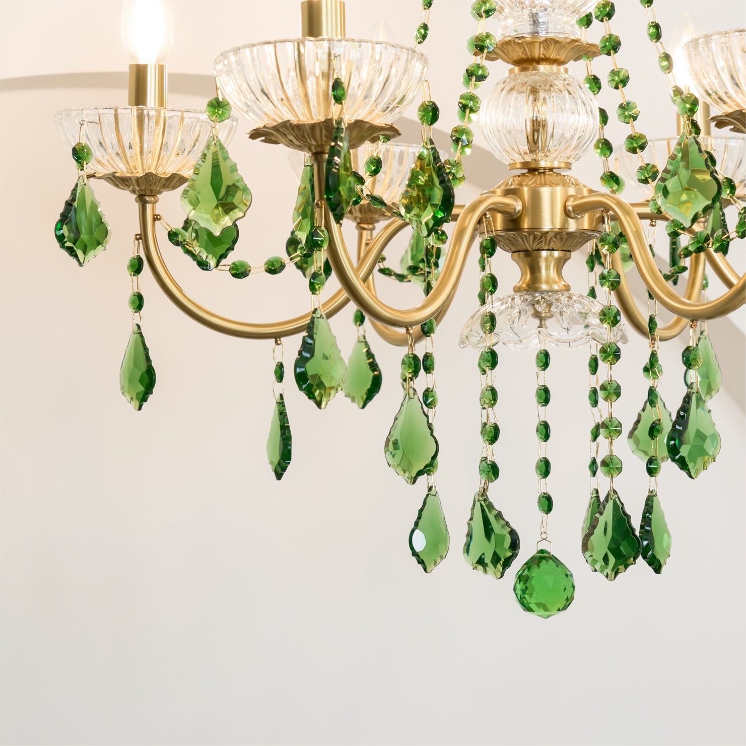 Ravenswood Antique Brass Canopy Chandelier