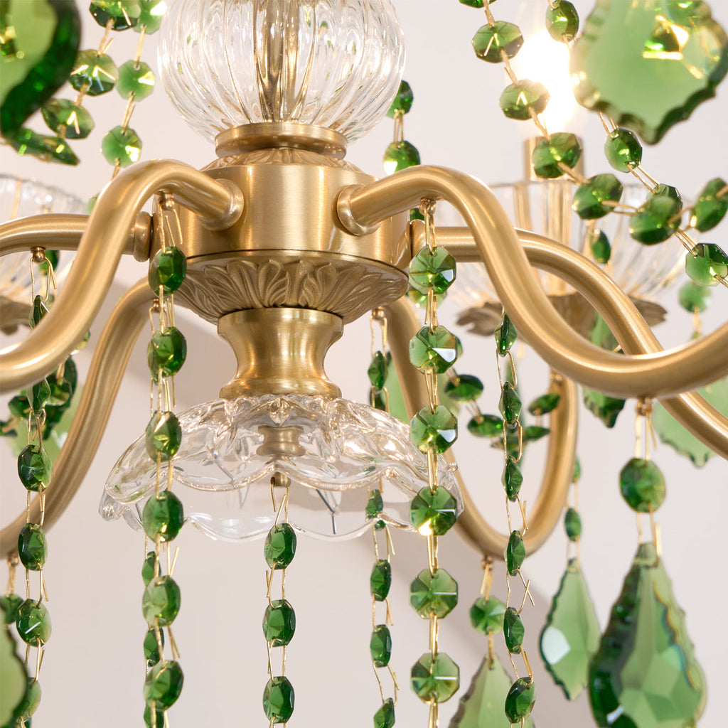 Ravenswood Antique Brass Canopy Chandelier