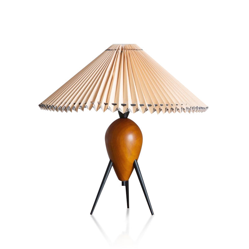 FENWICK MID-CENTURY GLASS TABLE LAMP