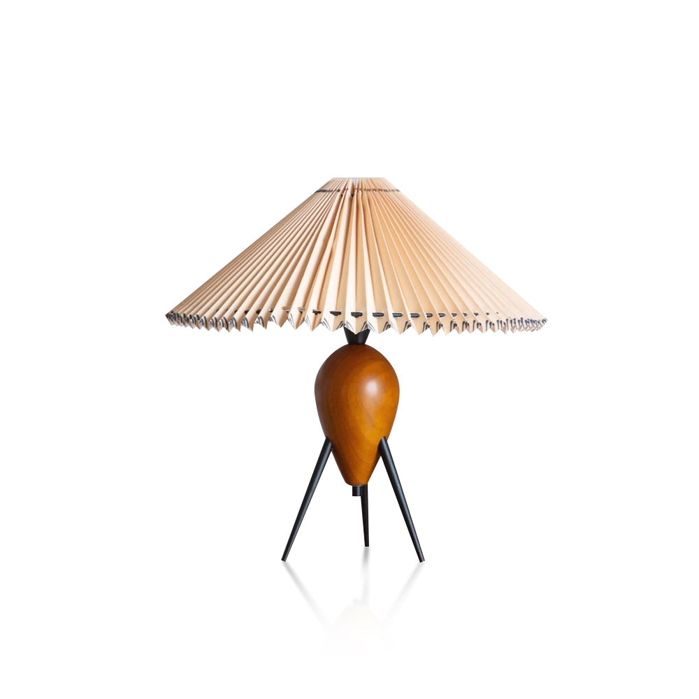 FENWICK MID-CENTURY GLASS TABLE LAMP