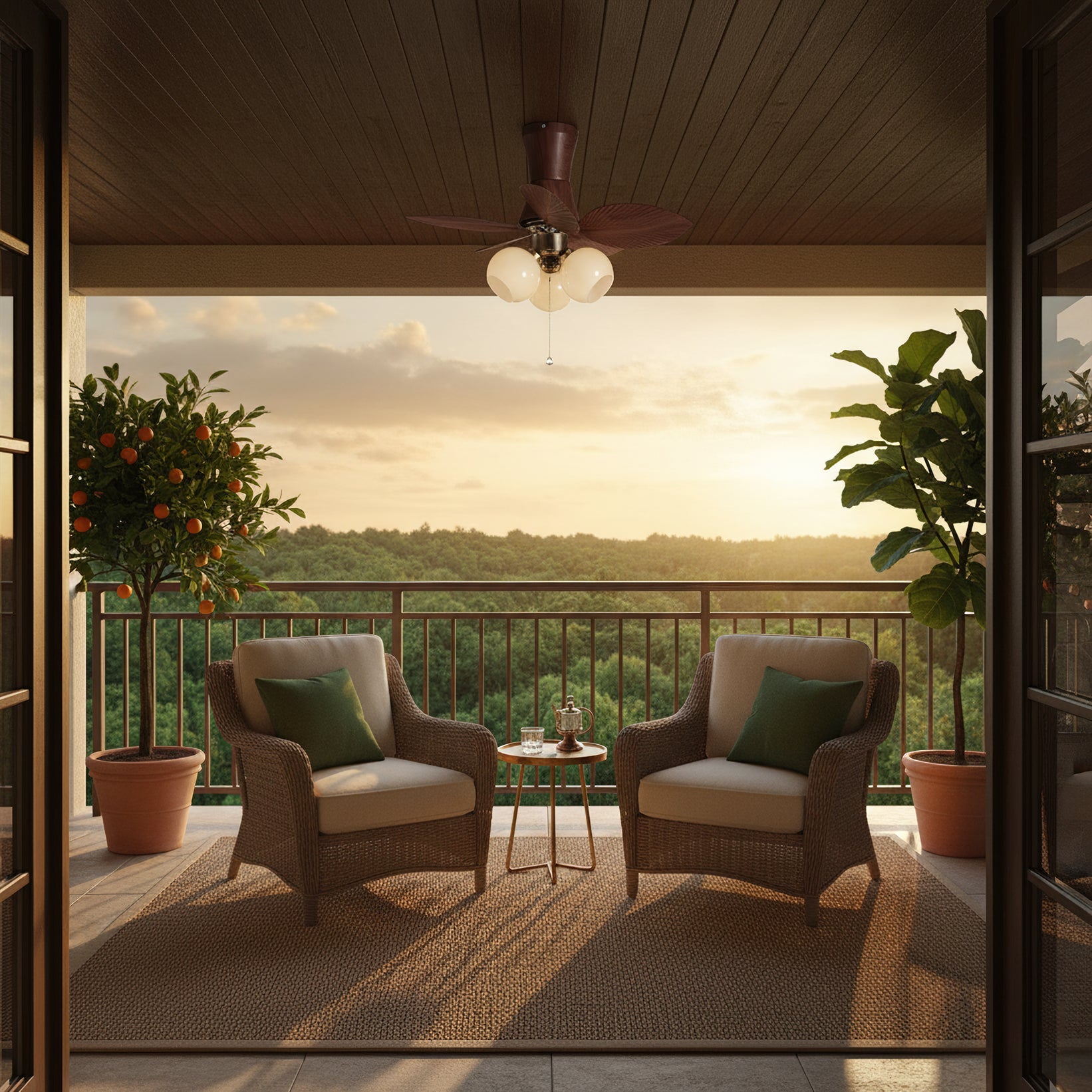 Coral Bay Luminaire Fan Fixture