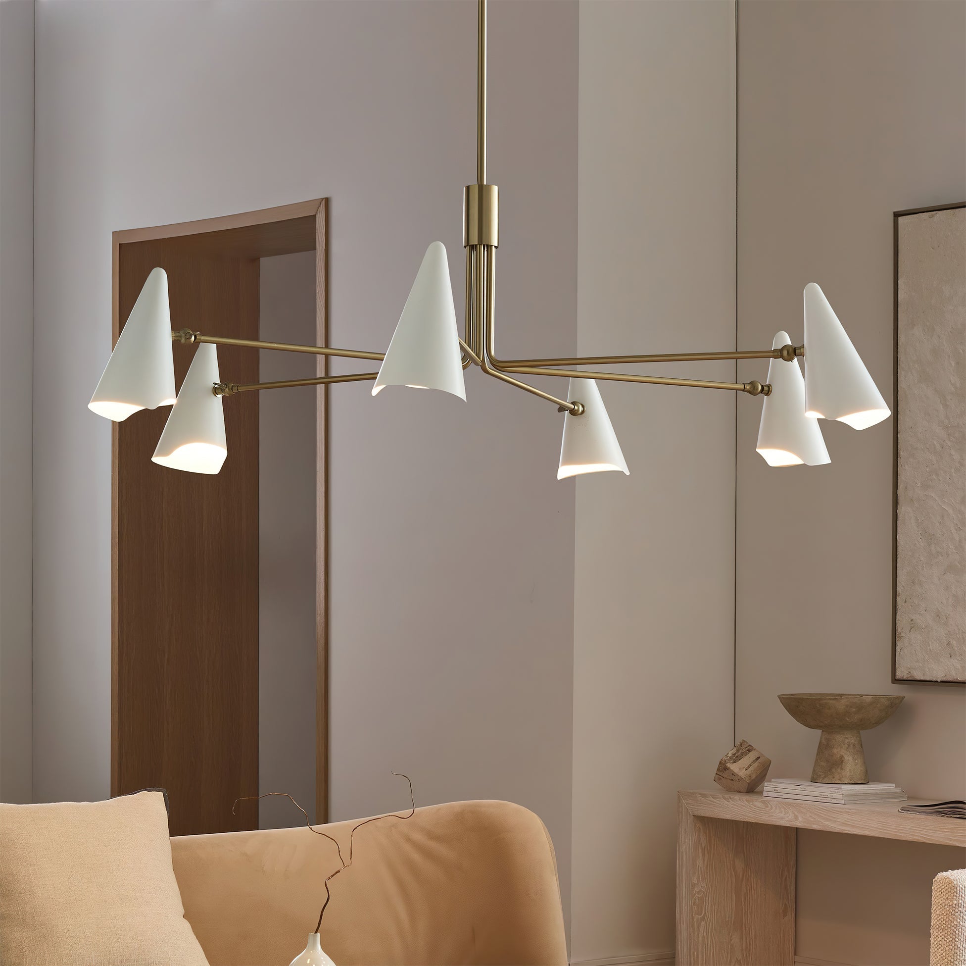 RAVENHURST CRYSTAL DRUM CHANDELIER