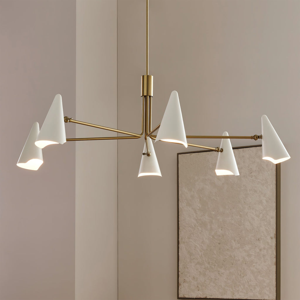 RAVENHURST CRYSTAL DRUM CHANDELIER