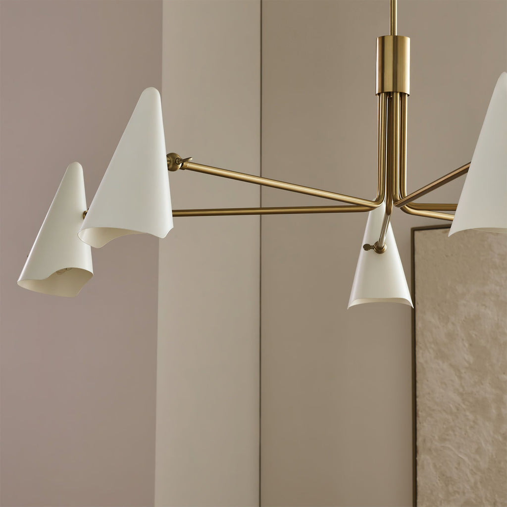 RAVENHURST CRYSTAL DRUM CHANDELIER