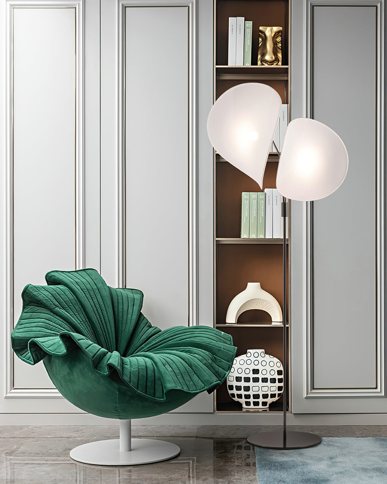 FENWICK TAPERED SILHOUETTE FLOOR LIGHT