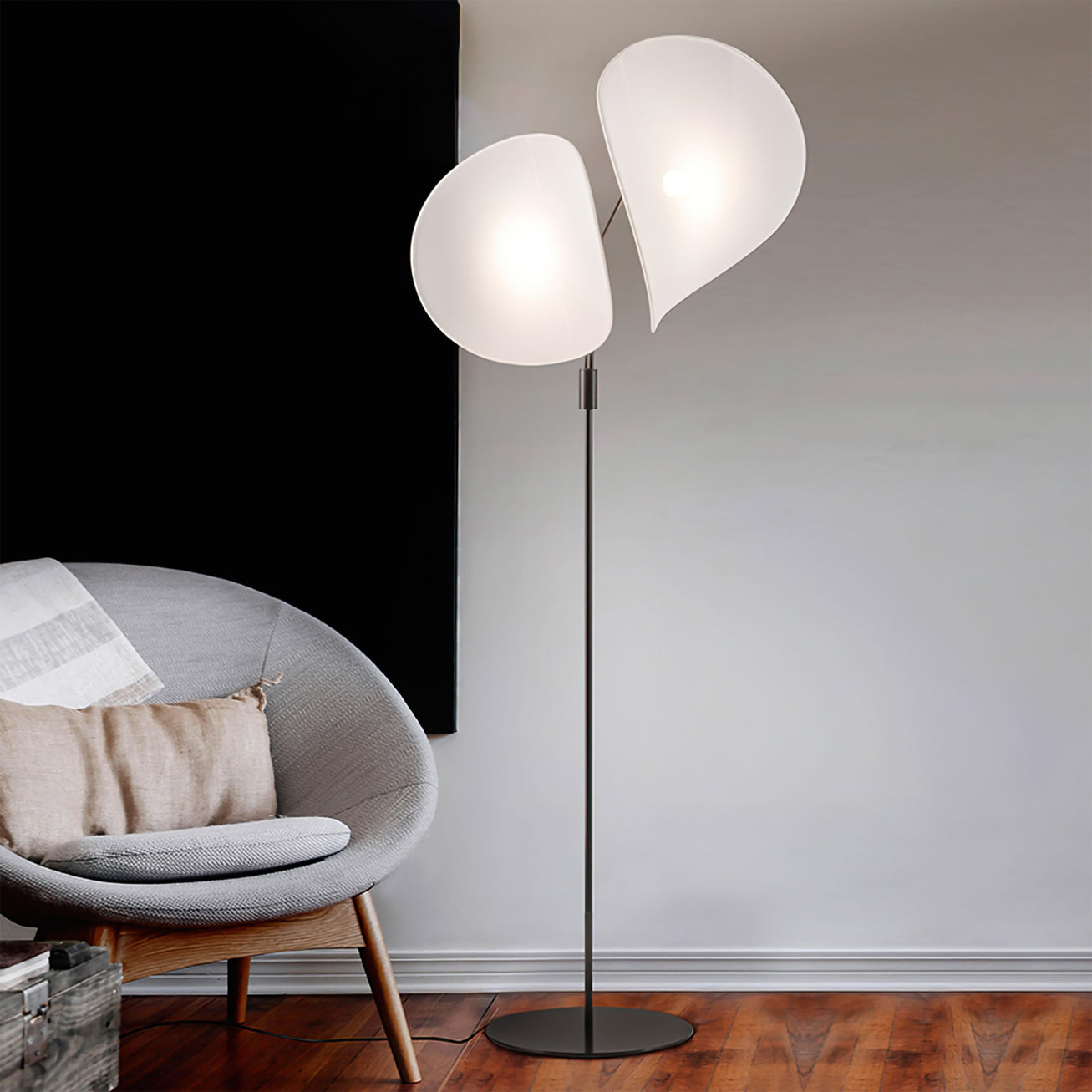 FENWICK TAPERED SILHOUETTE FLOOR LIGHT