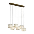 CHARLESTON IVORY CRYSTAL LUMINAIRE