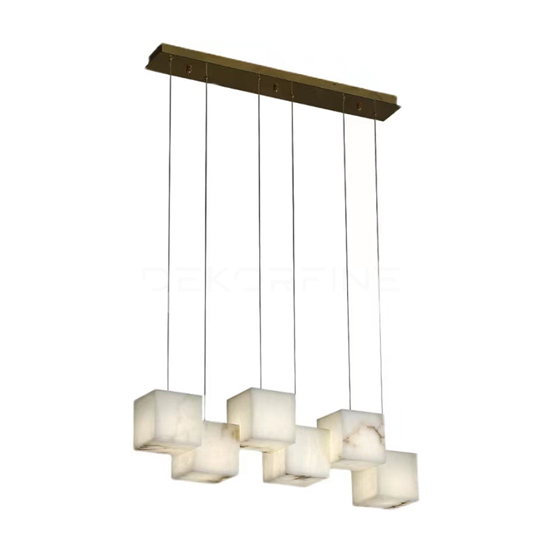 CHARLESTON IVORY CRYSTAL LUMINAIRE