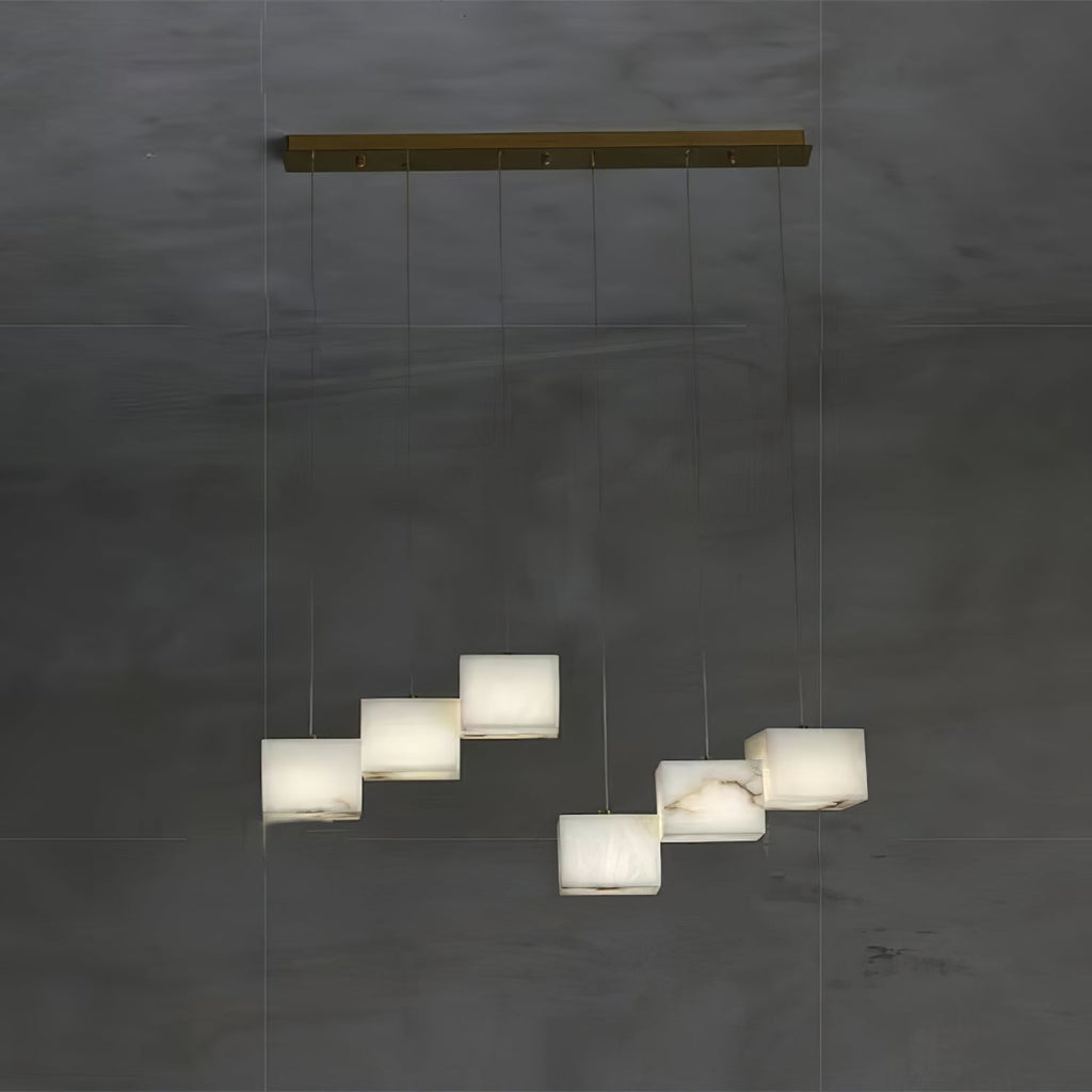 CHARLESTON IVORY CRYSTAL LUMINAIRE
