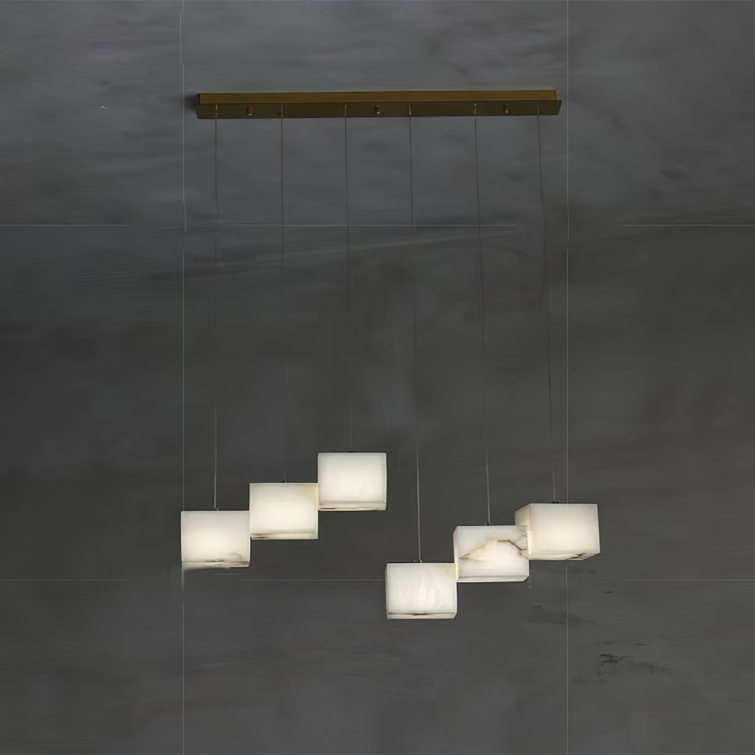CHARLESTON IVORY CRYSTAL LUMINAIRE