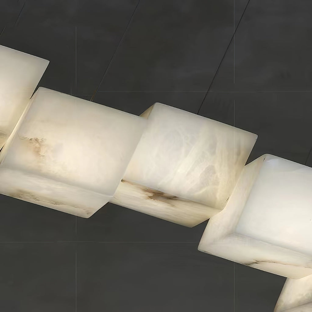 CHARLESTON IVORY CRYSTAL LUMINAIRE