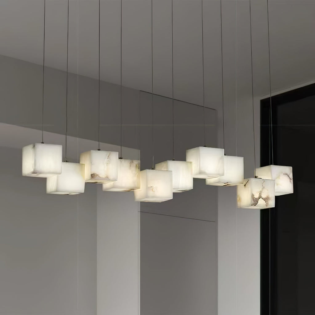 CHARLESTON IVORY CRYSTAL LUMINAIRE