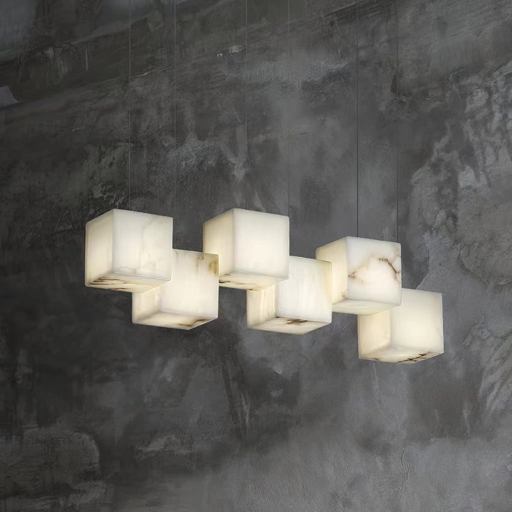 CHARLESTON IVORY CRYSTAL LUMINAIRE