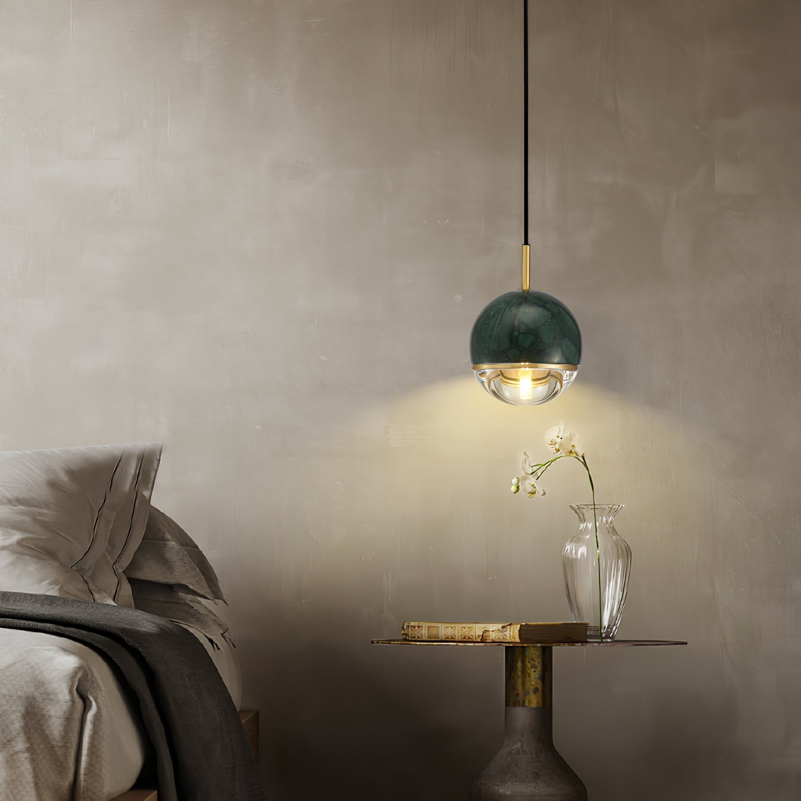 CALDERSTONE ORB LUMINAIRE