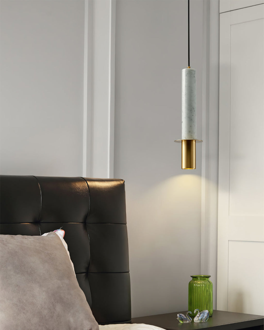 WINCHESTER MARBLE TUBE HANGING LIGHT