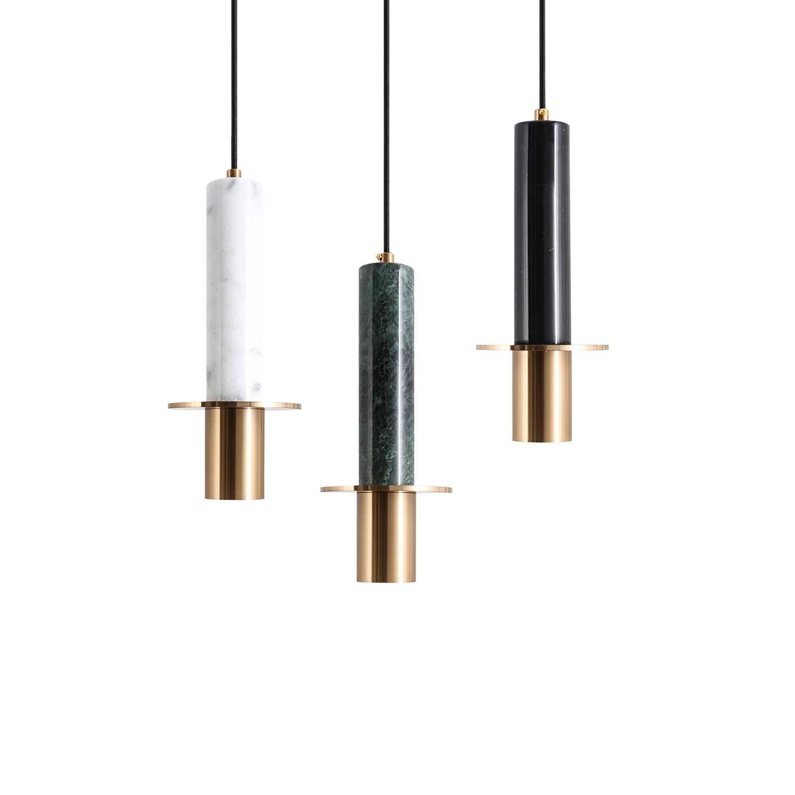 WINCHESTER MARBLE TUBE HANGING LIGHT