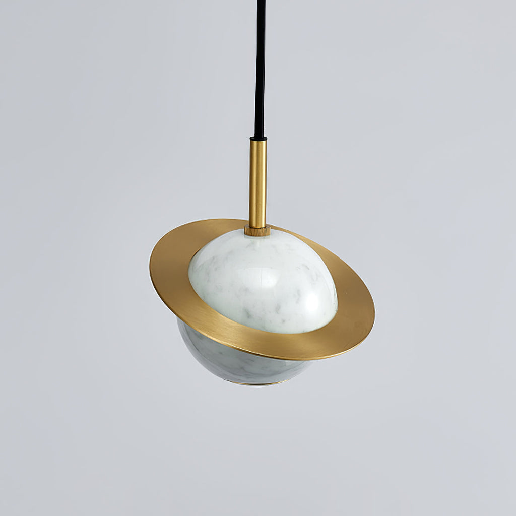 FENWICK MARBLE GLOBE HANGING LIGHT