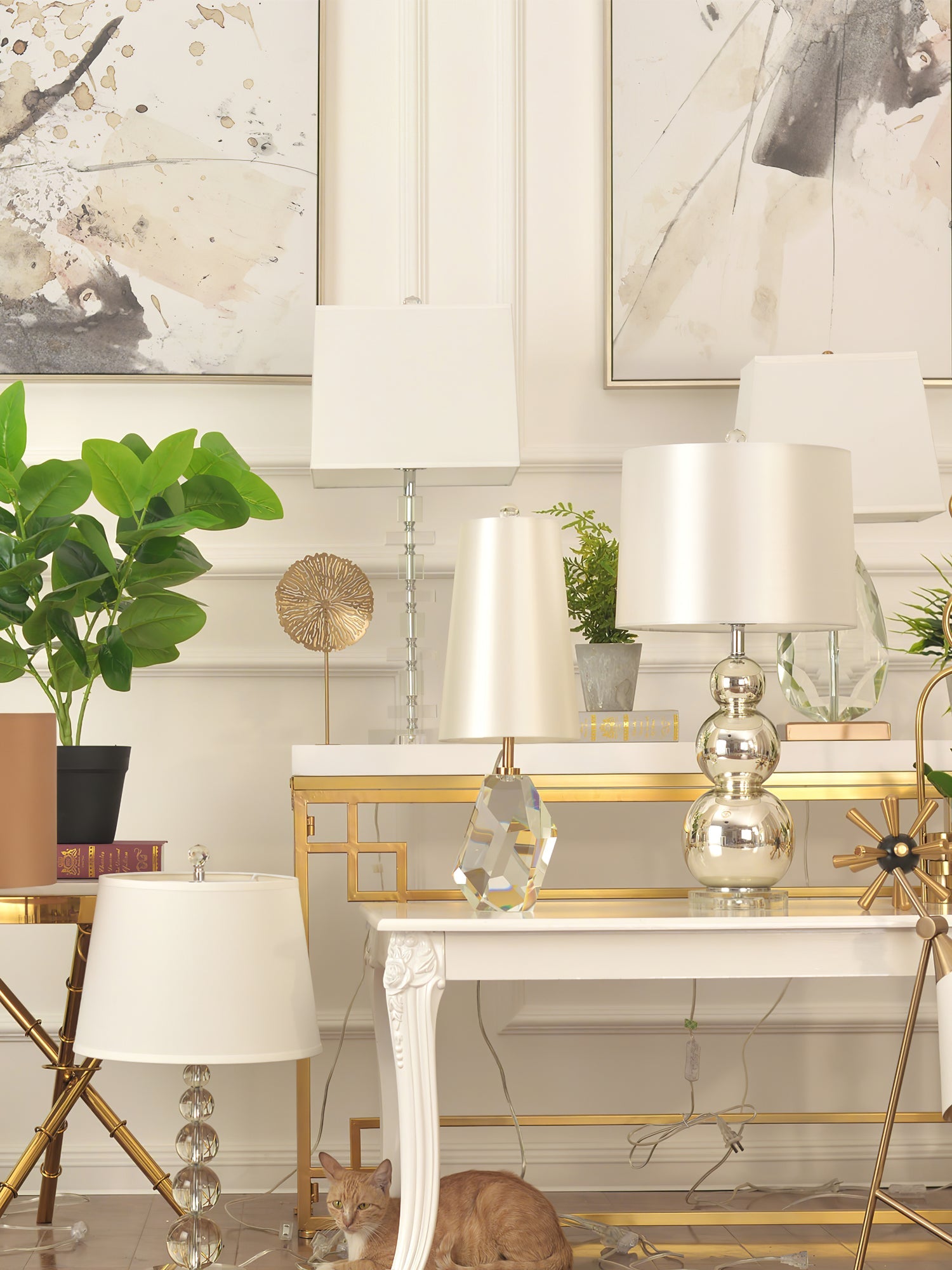 WINTHROP CRESCENT RADIANCE LAMP