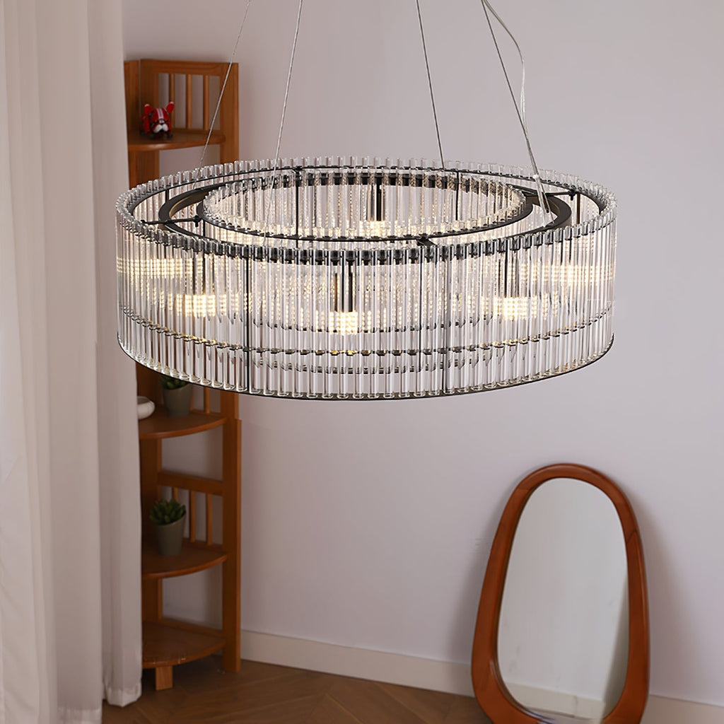 WINDSOR CRYSTAL ECLIPSE CHANDELIER