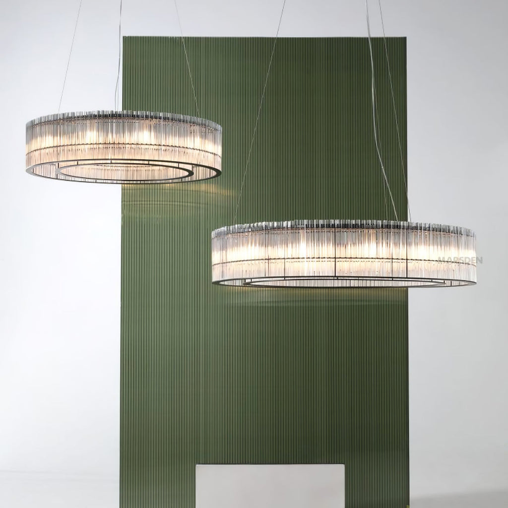WINDSOR CRYSTAL ECLIPSE CHANDELIER