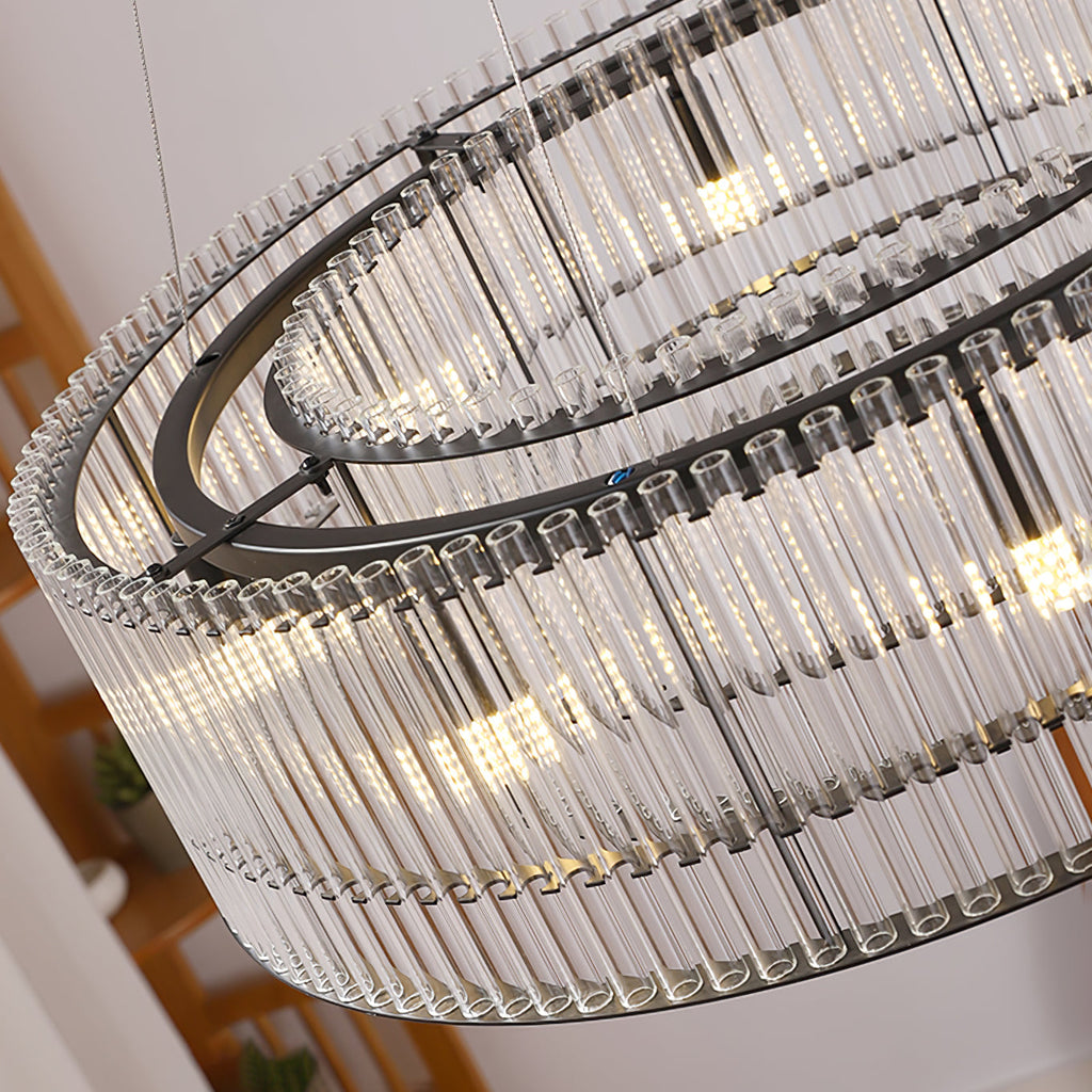 WINDSOR CRYSTAL ECLIPSE CHANDELIER