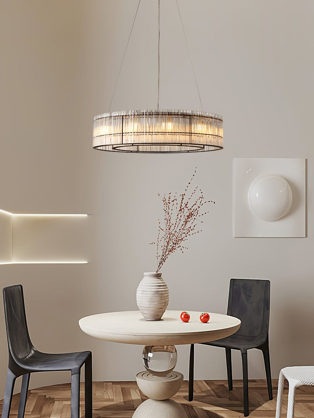 WINDSOR CRYSTAL ECLIPSE CHANDELIER