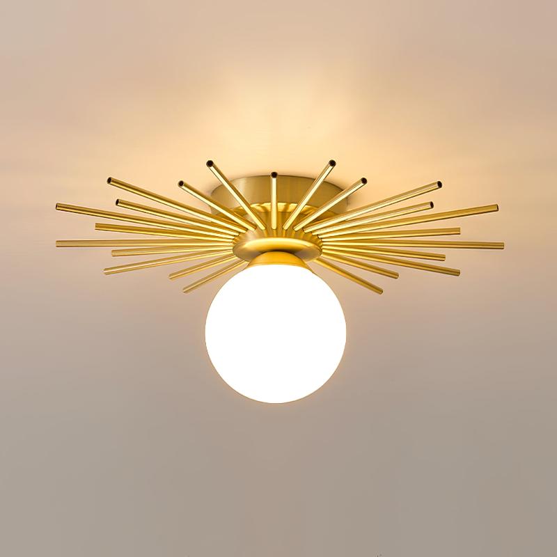 CHARLESTON HEMLOCK DRUM CEILING LIGHT