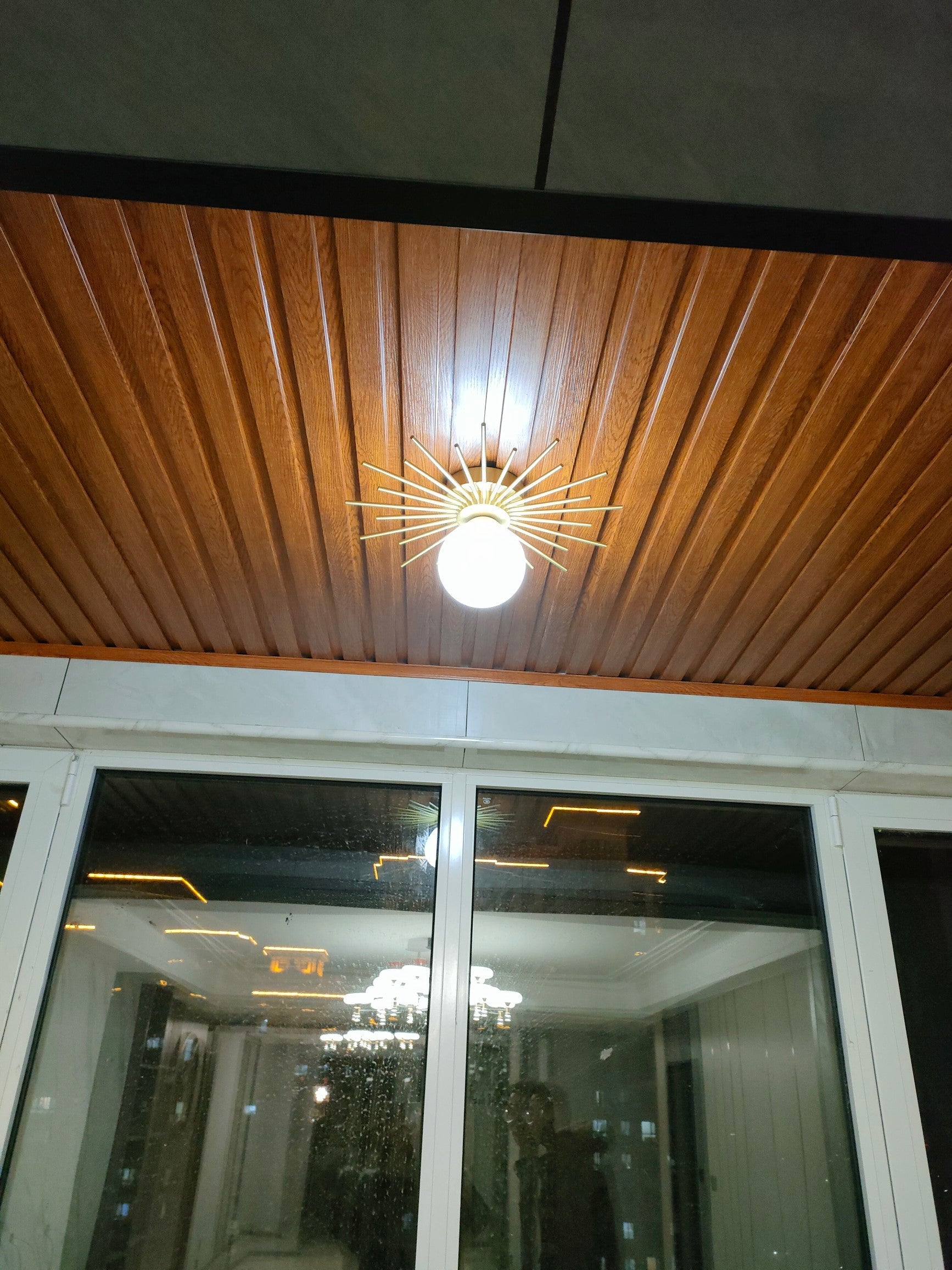 CHARLESTON HEMLOCK DRUM CEILING LIGHT