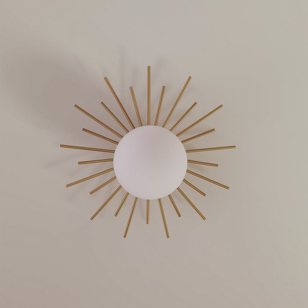 CHARLESTON HEMLOCK DRUM CEILING LIGHT