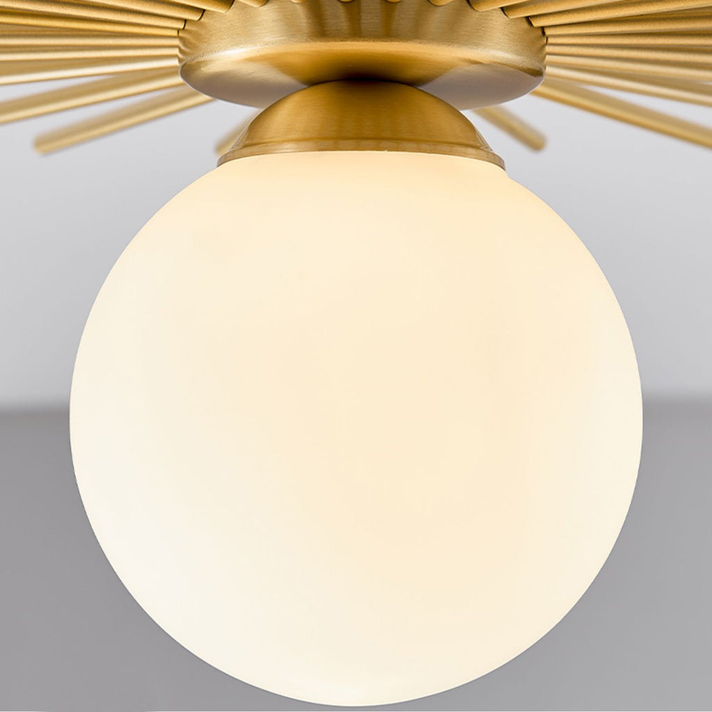 CHARLESTON HEMLOCK DRUM CEILING LIGHT