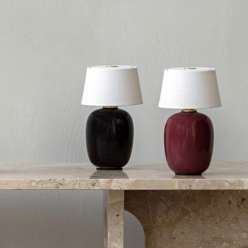BRIDGEMAN IVORY HUE TABLE LANTERN