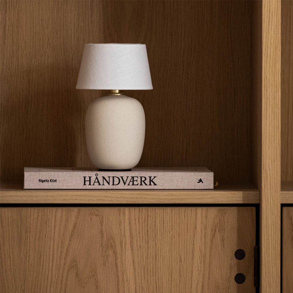 BRIDGEMAN IVORY HUE TABLE LANTERN