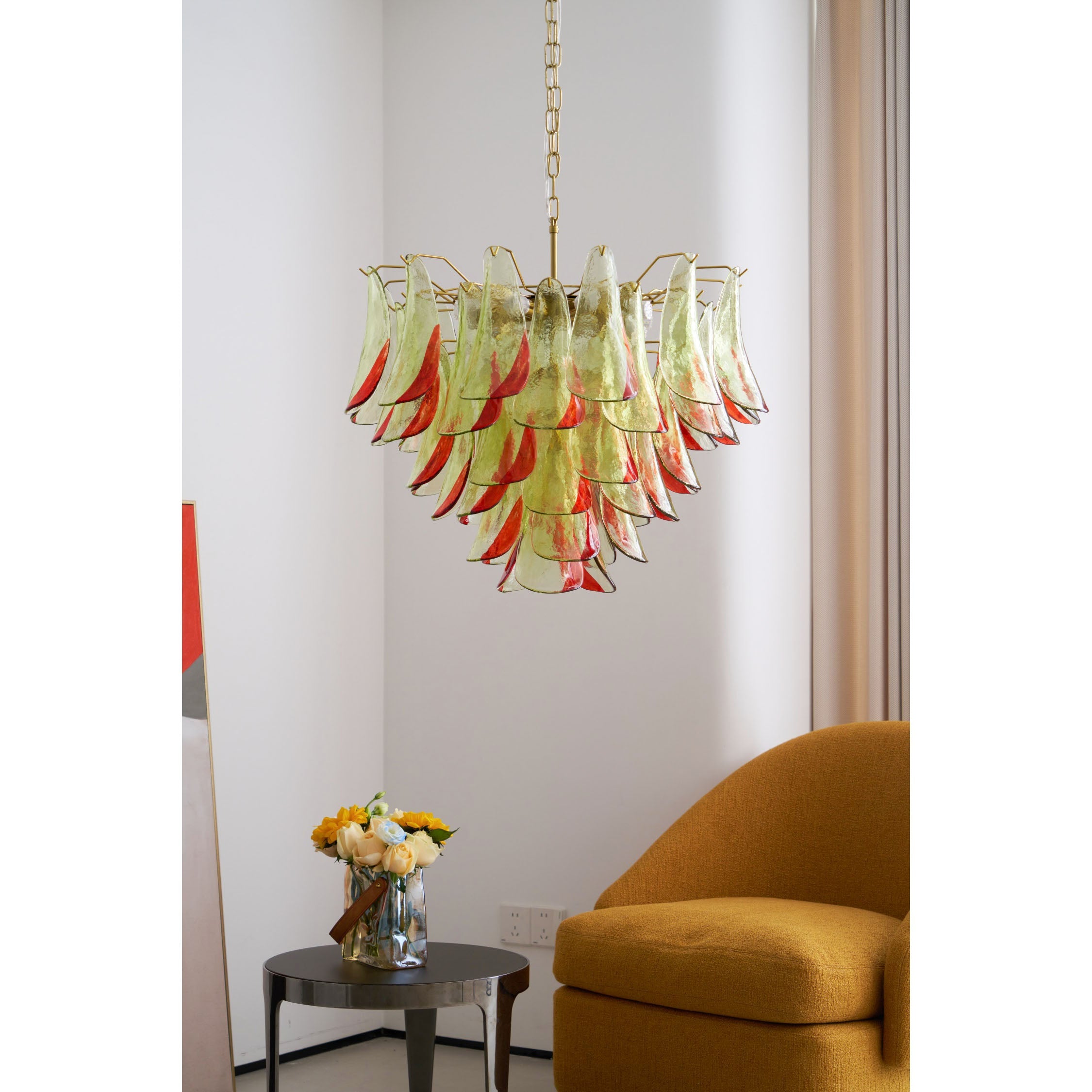 FELICITY CRYSTAL DRUM LIGHTING FIXTURE