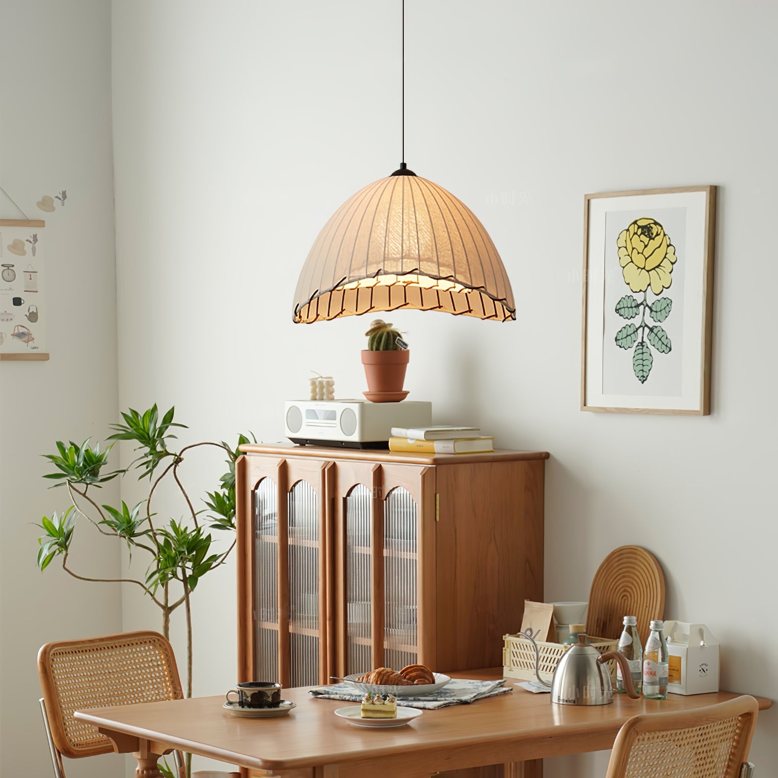RAVENSCROFT CRYSTAL DROPLET PENDANT LIGHT