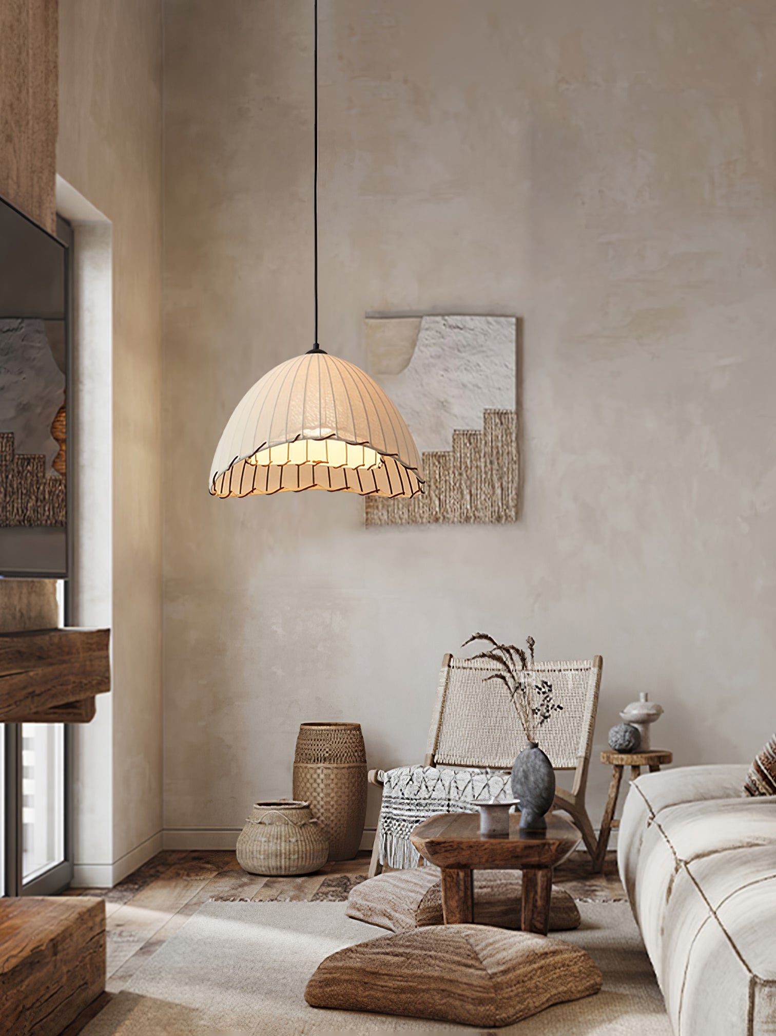 RAVENSCROFT CRYSTAL DROPLET PENDANT LIGHT