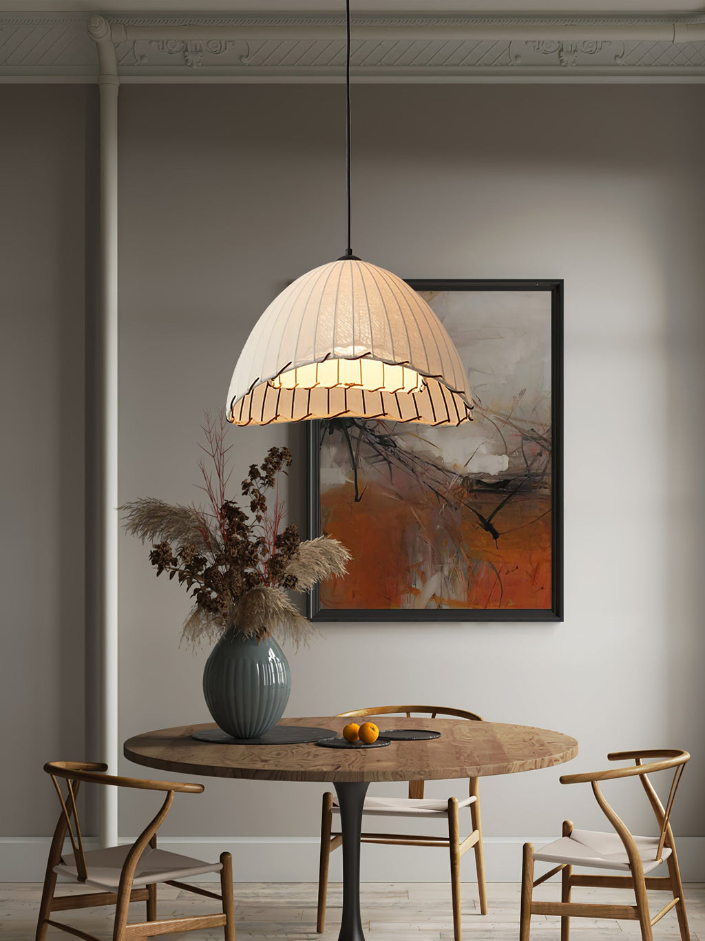 RAVENSCROFT CRYSTAL DROPLET PENDANT LIGHT