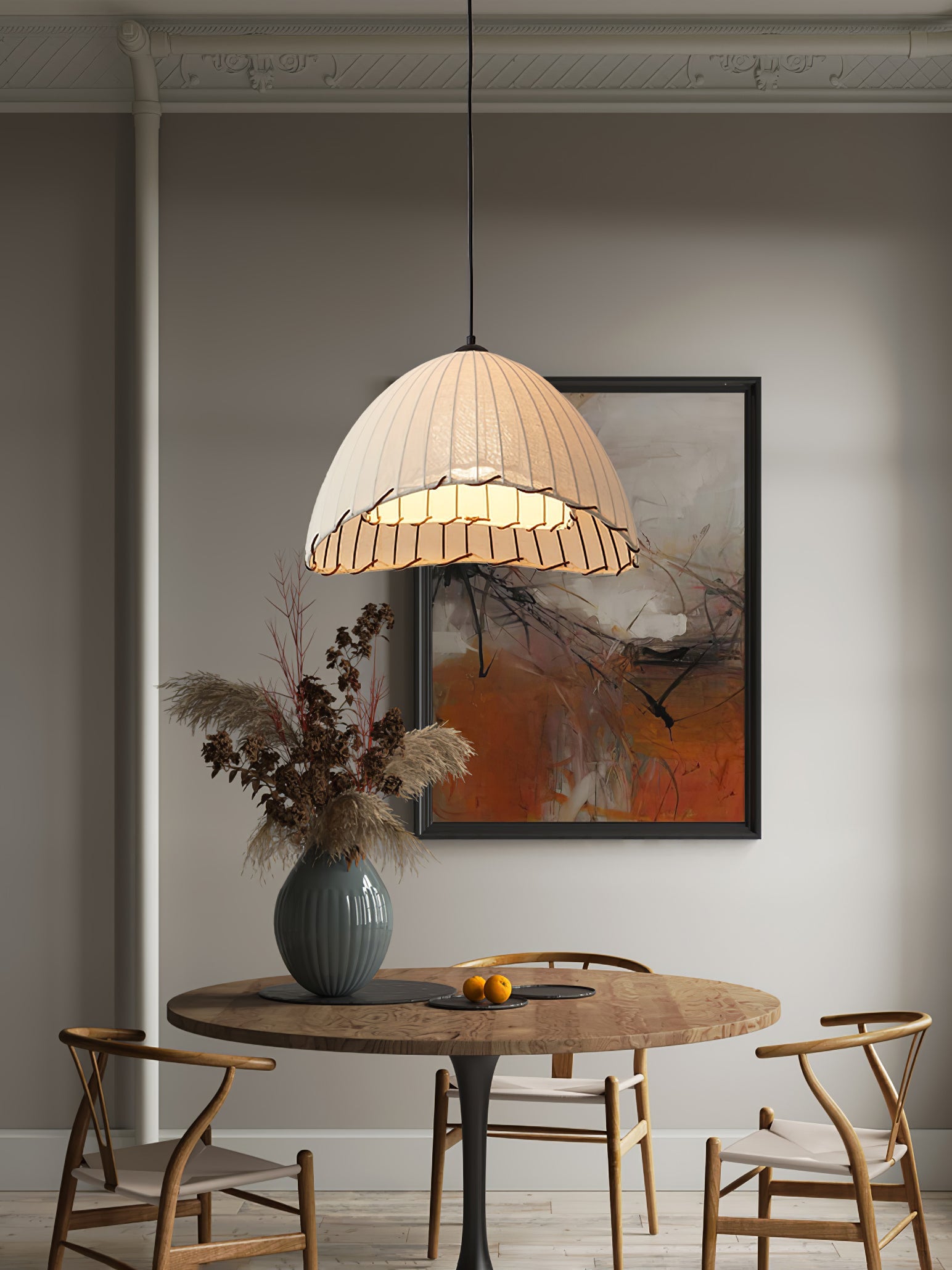 RAVENSCROFT CRYSTAL DROPLET PENDANT LIGHT