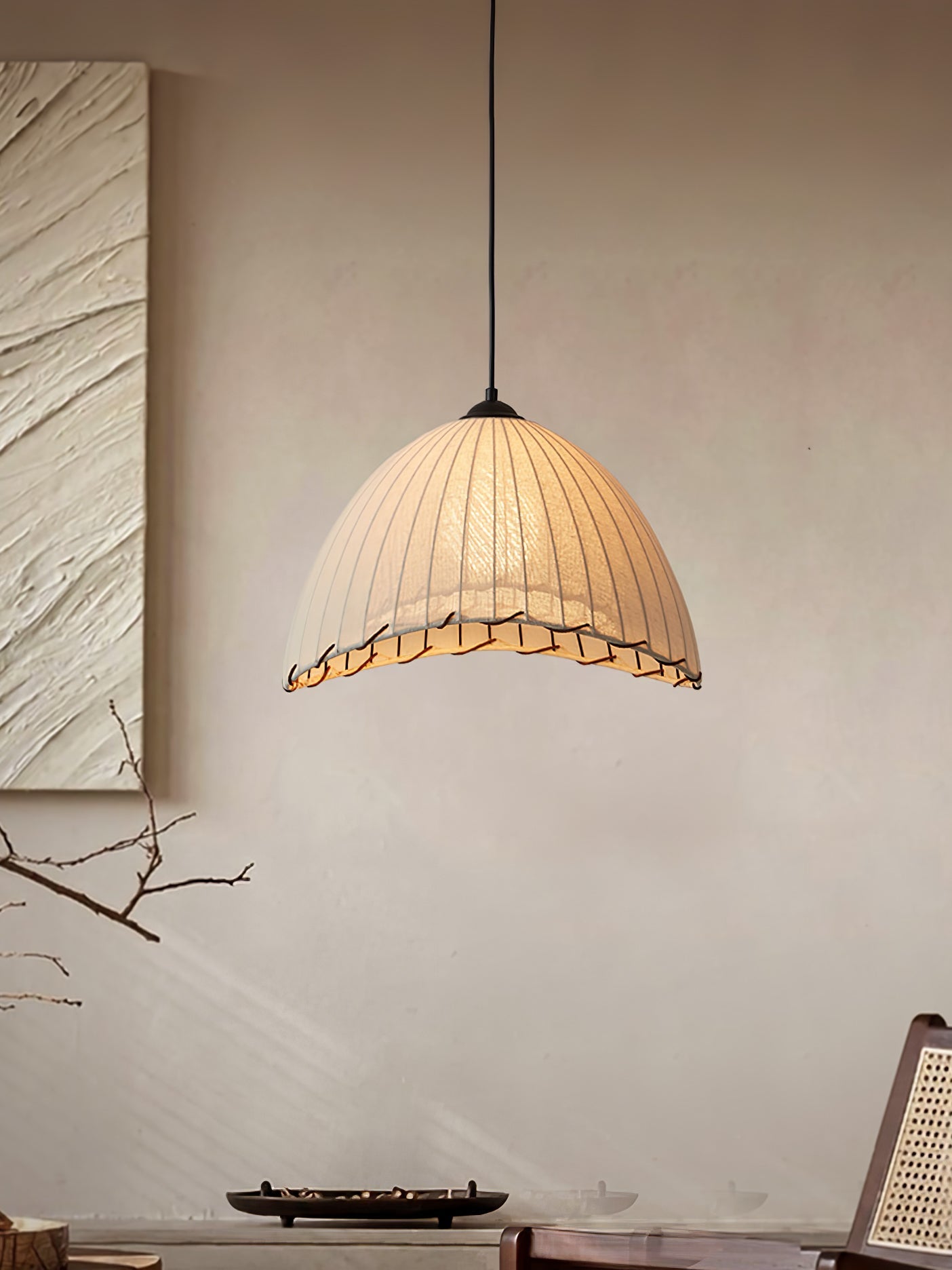 RAVENSCROFT CRYSTAL DROPLET PENDANT LIGHT