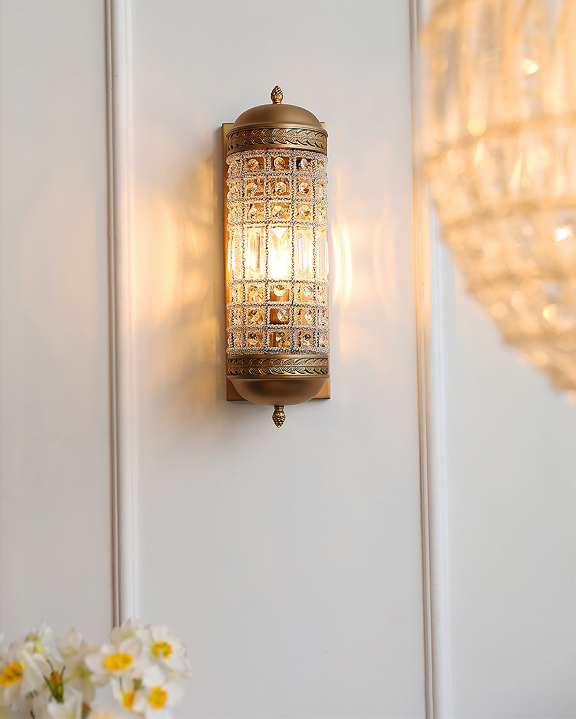 CASABLANCA RUSTIC IRON WALL SCONCE