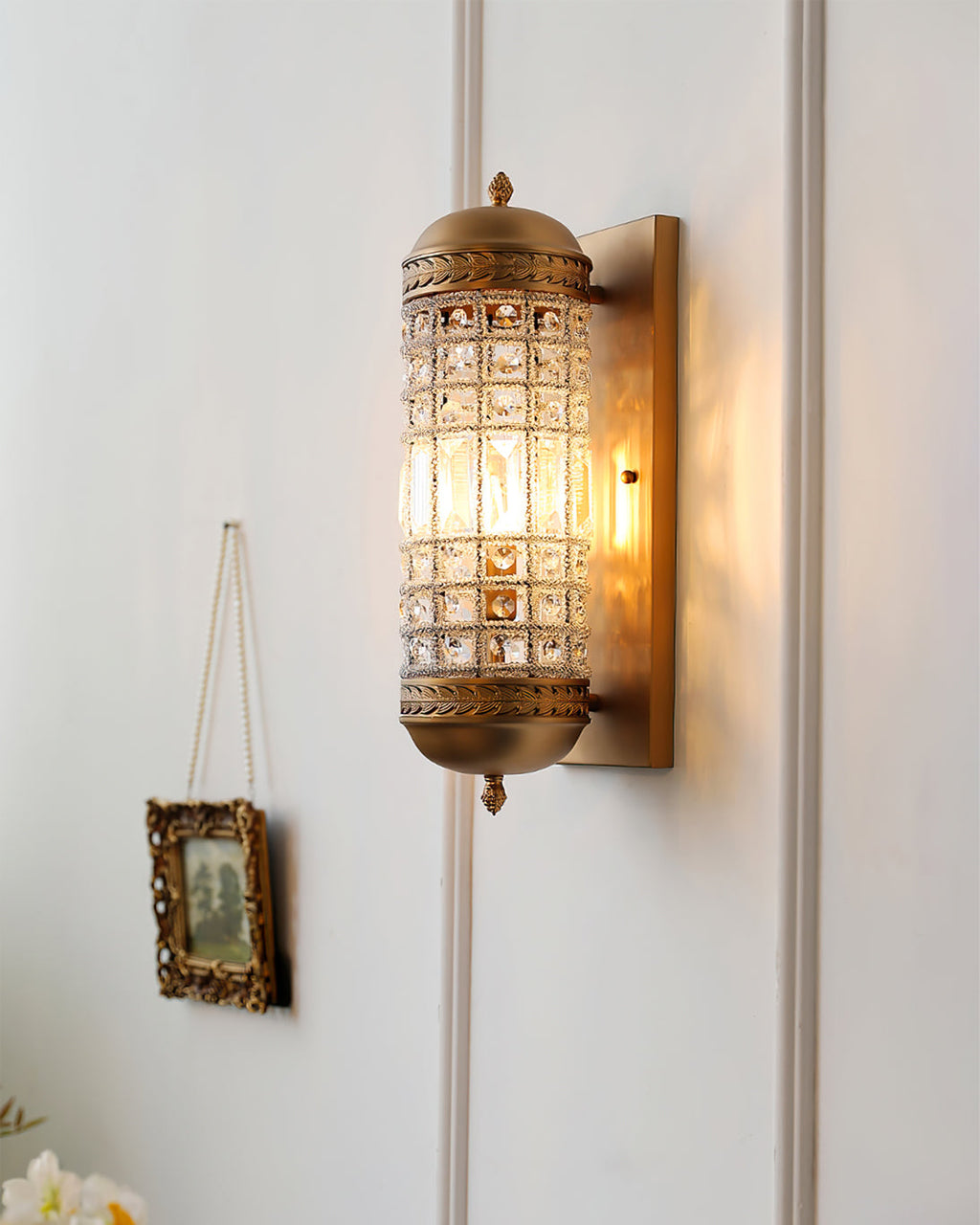 CASABLANCA RUSTIC IRON WALL SCONCE