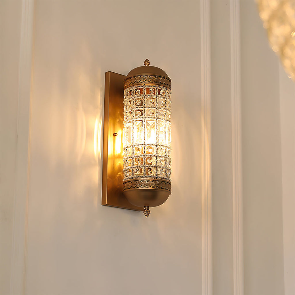 CASABLANCA RUSTIC IRON WALL SCONCE