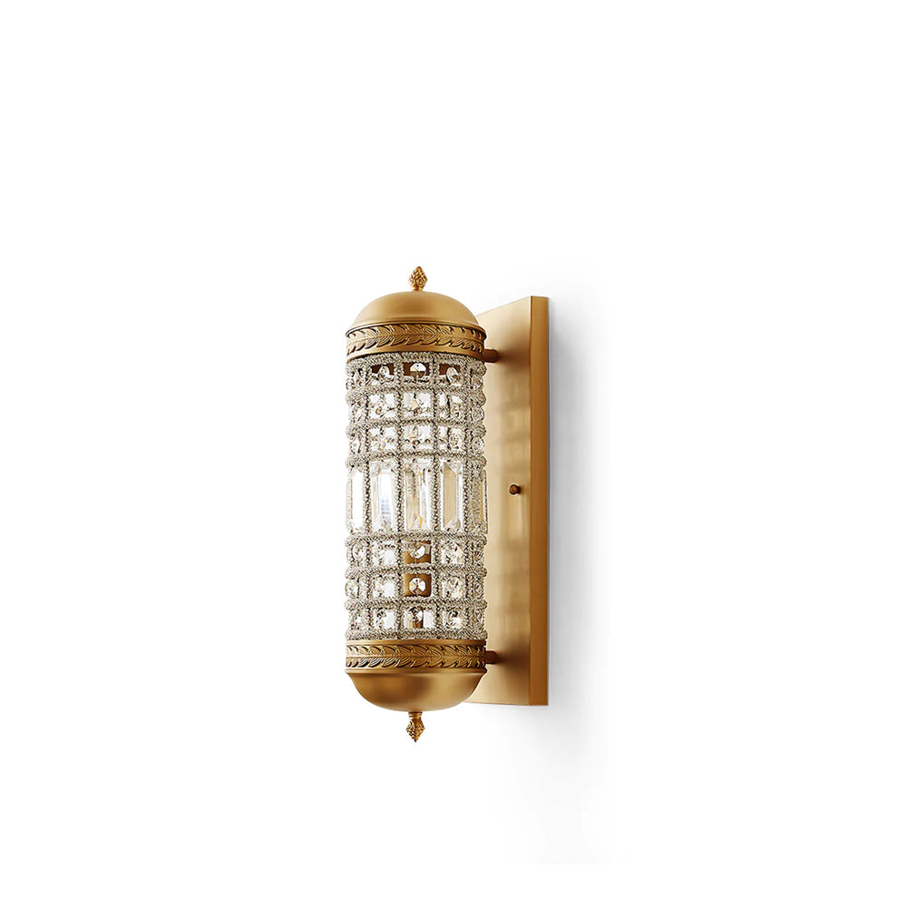 CASABLANCA RUSTIC IRON WALL SCONCE