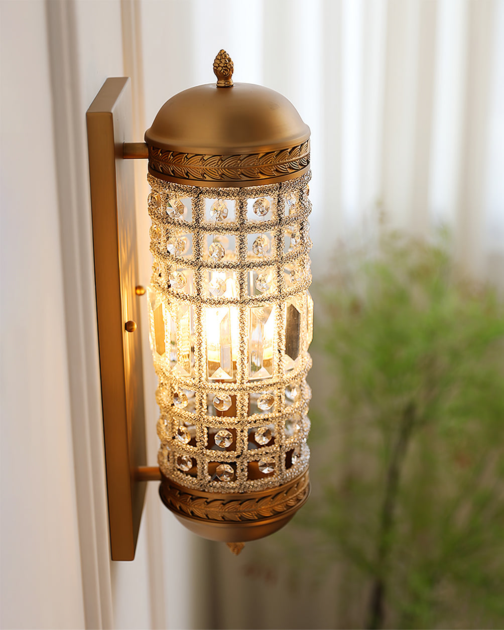 CASABLANCA RUSTIC IRON WALL SCONCE
