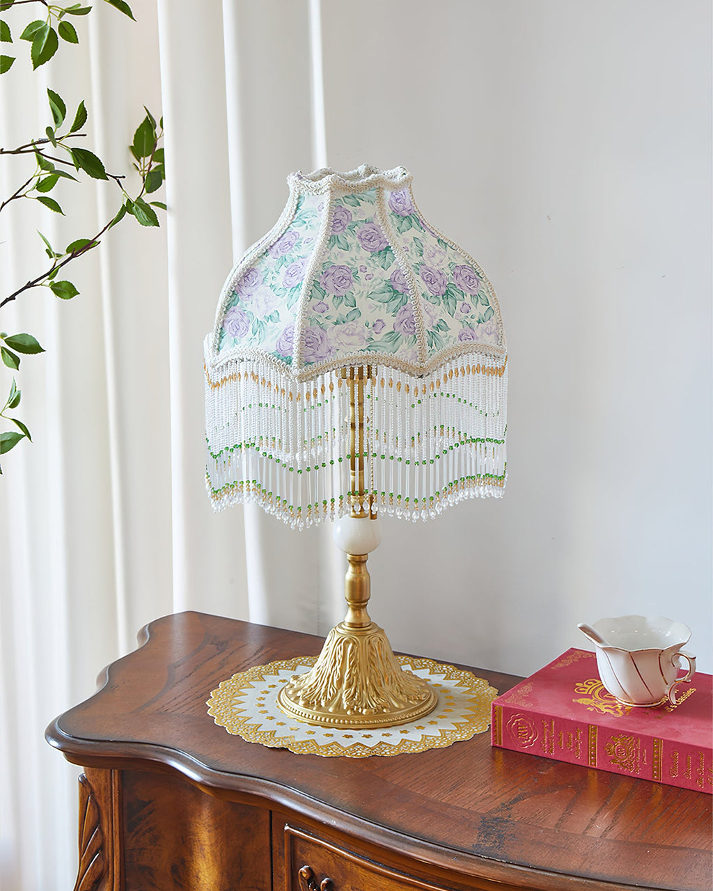 LANCASTER VINTAGE WOODEN LAMP