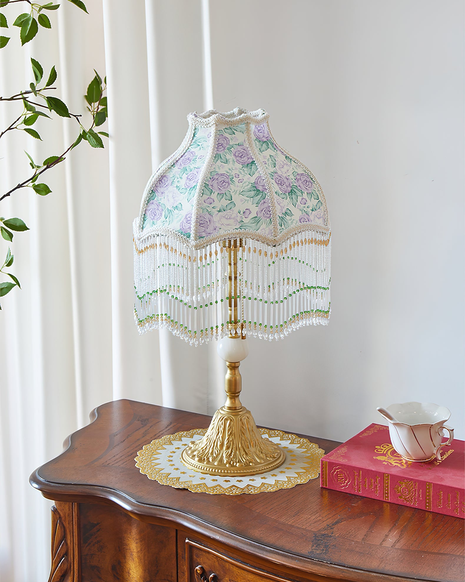 LANCASTER VINTAGE WOODEN LAMP