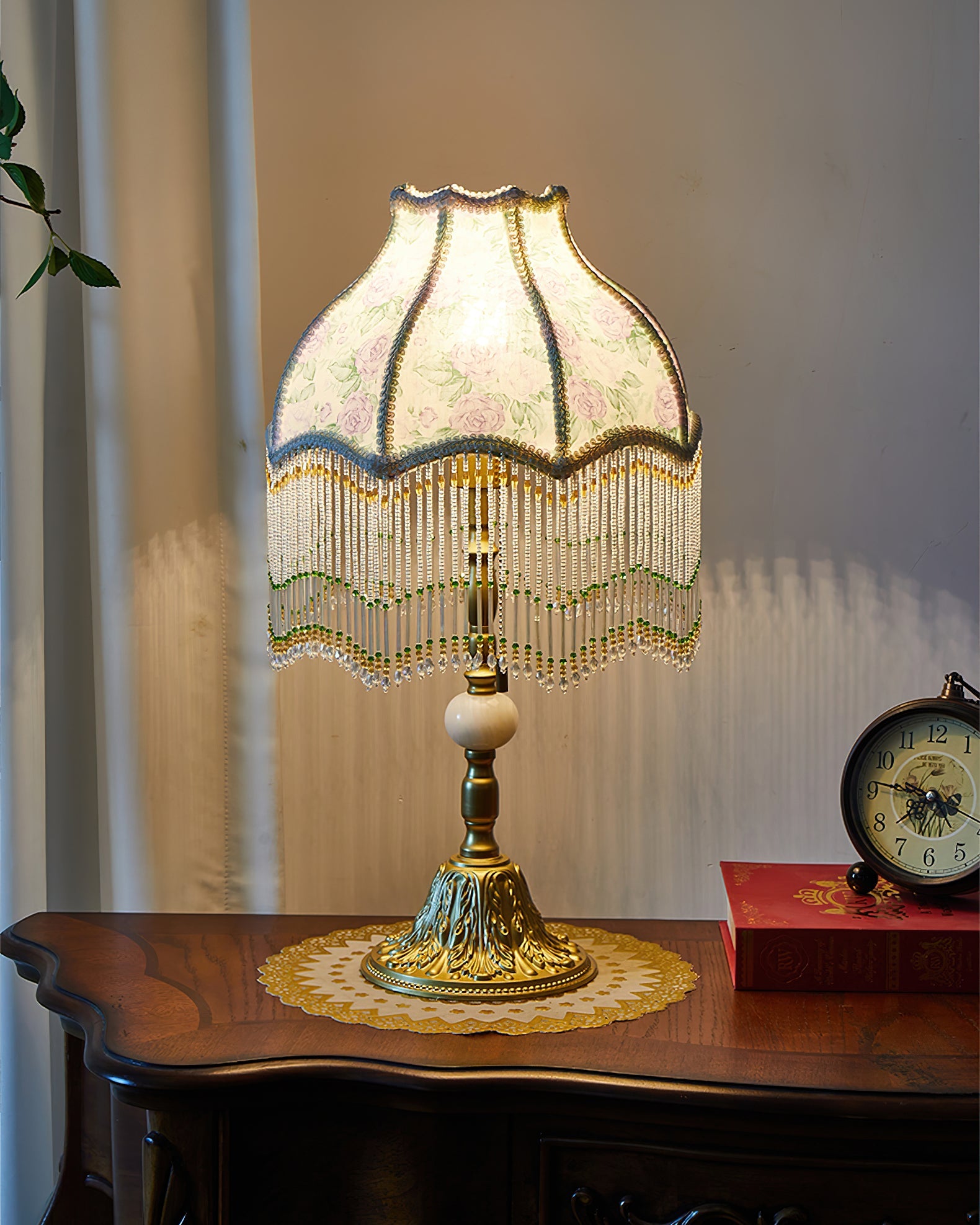 LANCASTER VINTAGE WOODEN LAMP